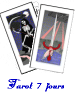 Le tarot 7 jours vous donnera une interprétation pour les 7 prochaines journées.